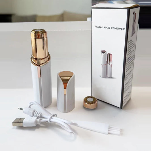 Low Price Hot Sale Wholesale Women Makeup Tools USB Rechargeable Mini Electric Rotating Disc Eyebrow Trimmer Bikini Household