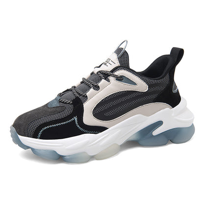 OEM Factory High Quality Autumn Winter High Top Sneakers Daddy Shoes Basketball Men Fashion Light Weight Shoes